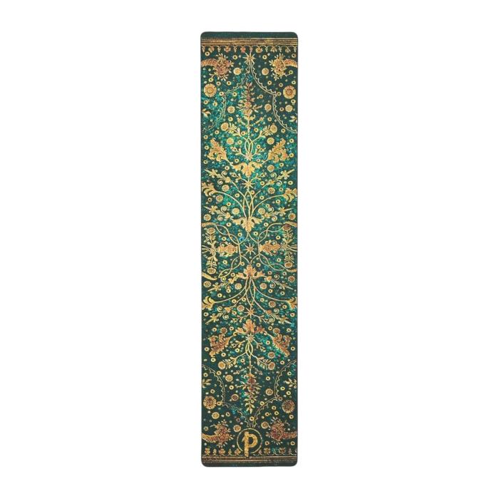 Označevalec strani PAPERBLANKS EMERALD FLOWER NATURE'S FLOWER PA1385-4