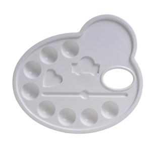 Paleta za me&scaron;anje barv 18x16 cm različne barve NEO 117041