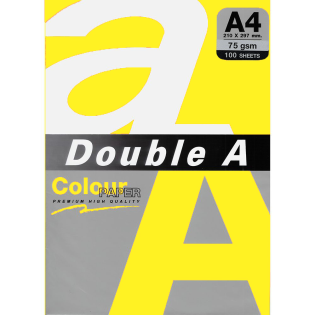 Papir barvni neon A4 75 g 100 listov DOUBLE A
