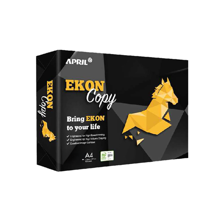 Papir fotokopirni bel A4 500 listov univerzalni APRIL EKON COPY OFFICE PAPER UNIVERSAL