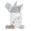 Papir svilnati svilen v polah srebrn 18 g EUROWRAP METALIC TISSUE PAPER set 4/1