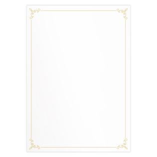 Papir vo&scaron;čilnica A4 120 g ARTOZ DESIGN BAROČNI ZLATI OKVIR 