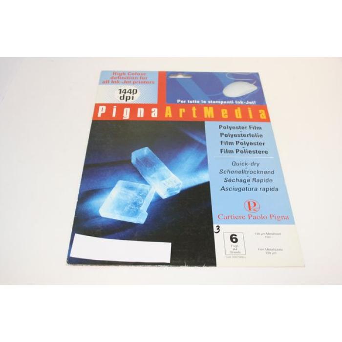 Foto papir za INK JET A4 6 listov 1440 dpi PIGNA ART MEDIA FILM METALIZZATO