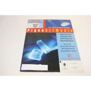 Foto papir za INK JET A4 8 listov PIGNA ART MEDIA FILM POLIESTER TRANSPARENT