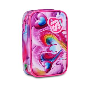 Peresnica polna trda SEVEN SJ GANG SPEED CASE PINS GIRL RAINBOW HEART MAVRICA SRČEK 30C202625-382