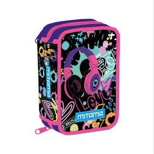 Peresnica trojna polna trda MITAMA MUSIC LOVE GRAFITI SLU&Scaron;ALKE 64979