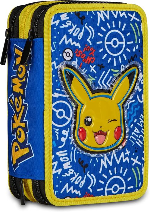 PERESNICA POLNA TROJNA SEVEN  POKEMON 30G502600-5D8