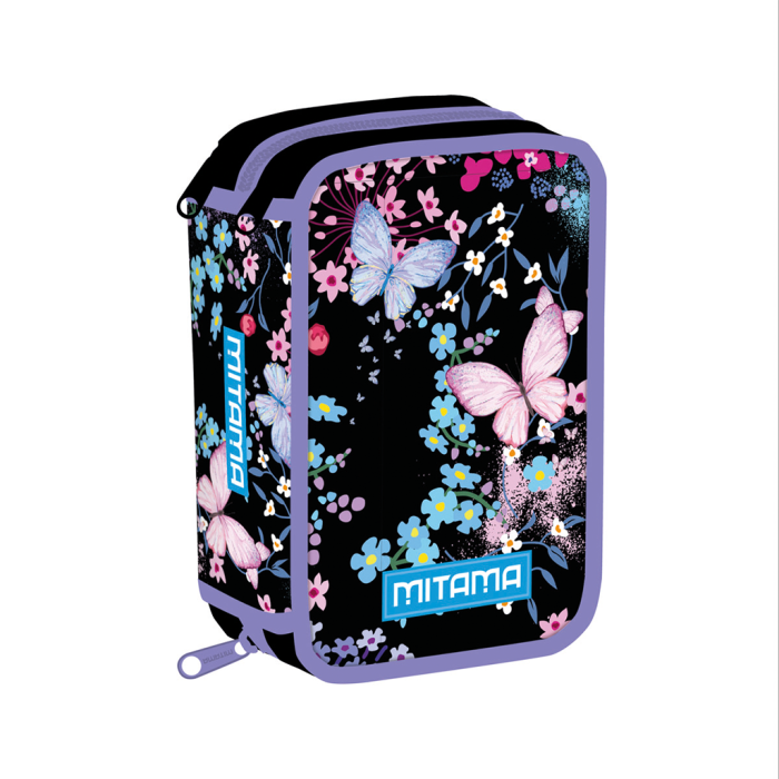 Peresnica trojna polna trda MITAMA TRENDY BUTTERFLY FLOWERS METULJ 64981