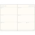 Planer tedenski 12 mesecev 2025 trde platnice horizontalna postavitev LEUCHTTURM