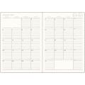 Planer mesečni 16 mesecev 2025 mehke platnice B5 17,6x25 cm črn 370706 LEUCHTTURM