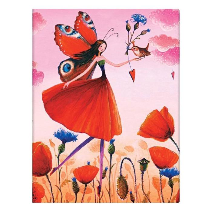 Planer 5 letni 18x23 cm PAPERBLANKS Poppy Field