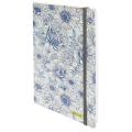 Rokovnik na pike A5 72 listov 120 g ONLINE BLUE FLOWERS