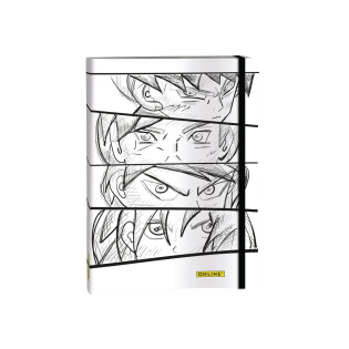 Rokovnik na pike A5 72 listov 120 g ONLINE MANGA 81865