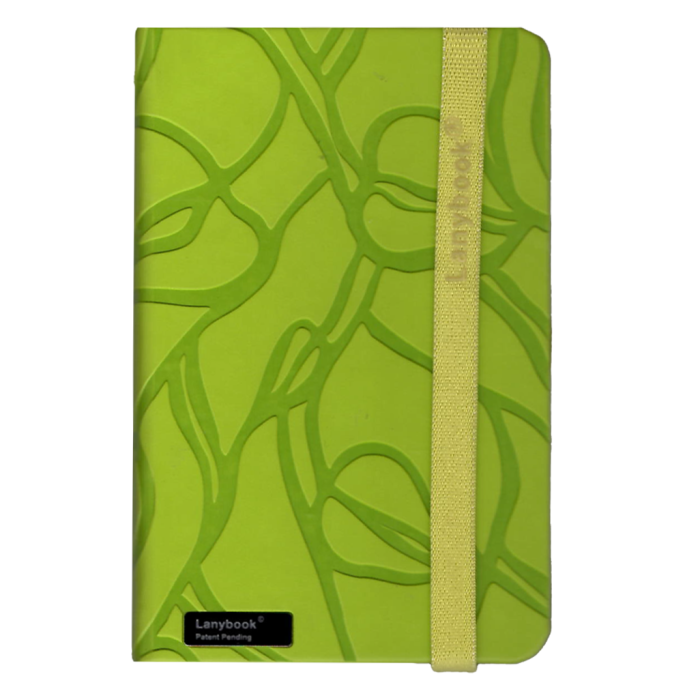Planer A6 črtni 9x14 cm zelen LANYBOOK 0LN14T-174