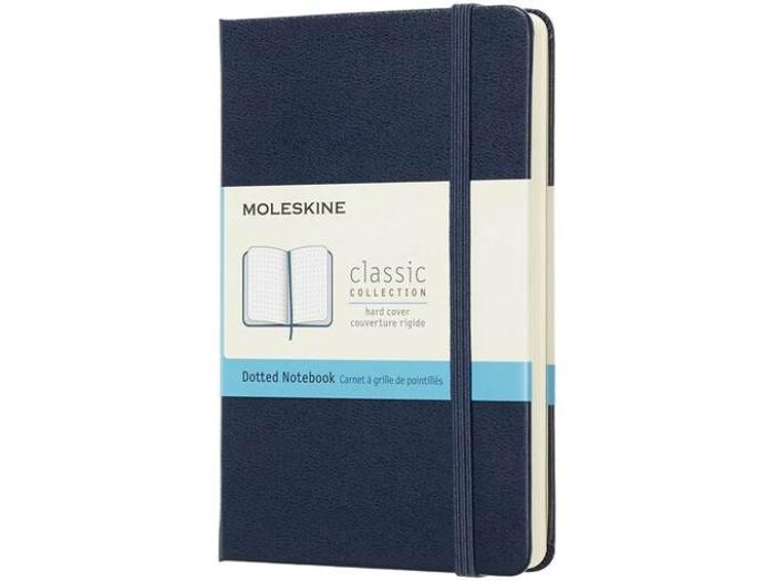 Rokovnik na pike trde platnice MOLESKINE SAPPHIRE BLUE M-715338