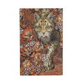 Planer 18 mesečni 2026/2027 trde platnice vertikalna postavitev 13,5x21 cm PAPERBLANKS LYNX RISING RIS DE1882-8