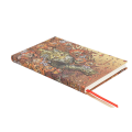 Planer 18 mesečni 2026/2027 trde platnice vertikalna postavitev 13,5x21 cm PAPERBLANKS LYNX RISING RIS DE1882-8