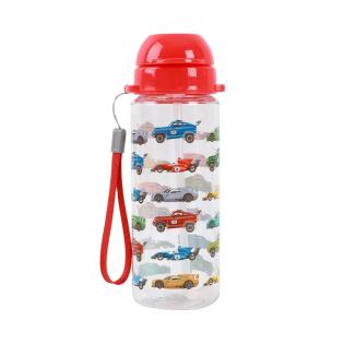 Plastenka bidon 400 ml 19x6 cm avto CARS AVTOMOBILI ID2114