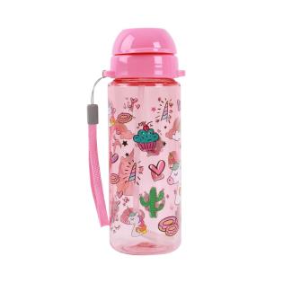 Plastenka bidon 400 ml 19x6 cm UNICORN KONJ SAMOROG ID2116