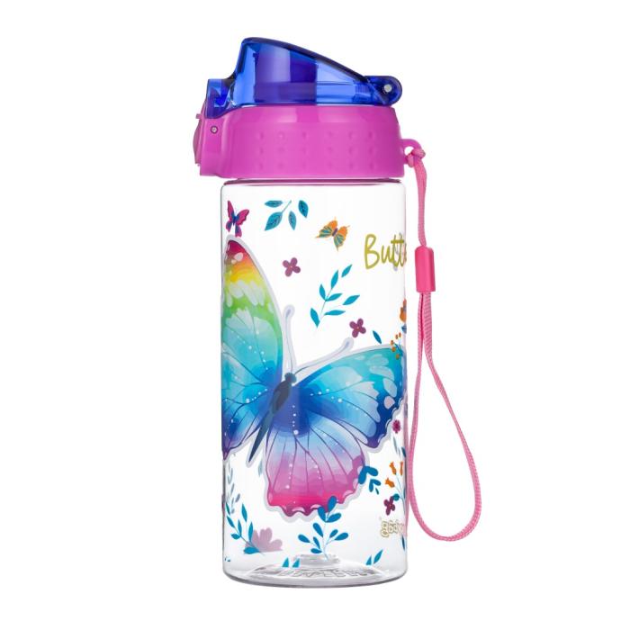 Plastenka bidon 500 ml metulj OXY CLICK BUTTERFLY 9-19023