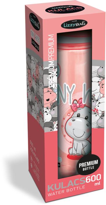Plastenka bidon 600 ml LOLLIPOP THINY HIPPO NILSKI KONJ 20983