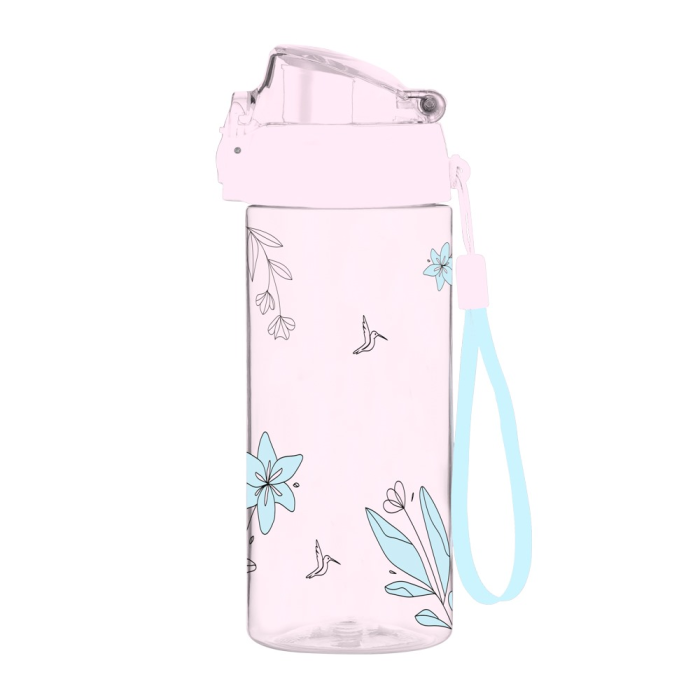 Plastenka bidon 500 ml roza OXYBAG CLICK COLIBRI KOLIBRI 9-06825