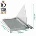 Plastifikator laminator za A3 GBC SERIES 2 240HS + žepki za plastificiranje in gratis giljotina za A3 LEITZ