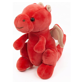 Pli&scaron; zmaj rdeč 15 cm BABBY DRAGO BUKOWSKI