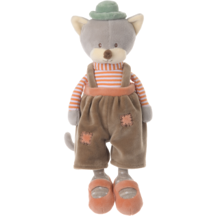 Pli&scaron; maček siv 20 cm BABY REMI BUKOWSKI