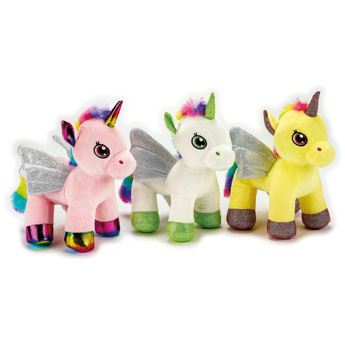 Pli&scaron; samorog konj unicorn 24 cm LELLY BY VENTURELLI 721012