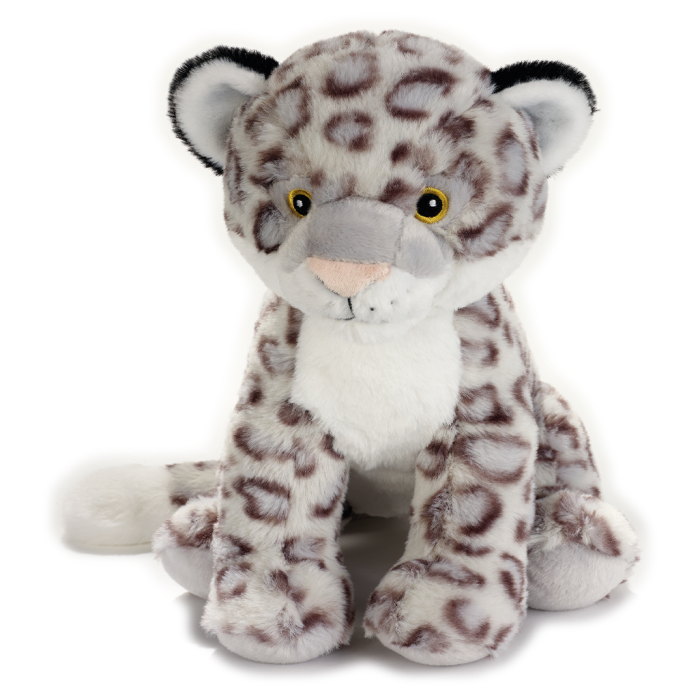 Pli&scaron; snežni leopard 29 cm LELLY BY VENTURELLI 800067
