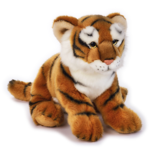 Pli&scaron; tiger mladiček 25 cm LELLY BY VENTURELLI 650023