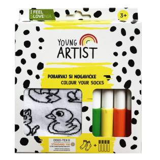 Pobarvaj si nogavičke &scaron;t. 27-30 YOUNG ARTIST