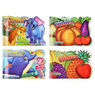 Pobarvanka A4 SHAPED MIX 718008