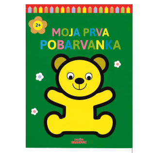 Pobarvanka MOJA PRVA POBARVANKA MEDO 2+ 001839