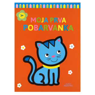 Pobarvanka MOJA PRVA POBARVANKA MUCEK 3+ 001841