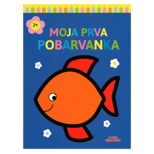 Pobarvanka MOJA PRVA POBARVANKA RIBA 2+ 001840