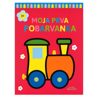 Pobarvanka MOJA PRVA POBARVANKA VLAK 3+ 001842