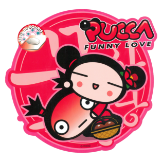 Podloga za računalni&scaron;ko mi&scaron;ko TAPIS DE SOURIS PUCCA FUNNY LOVE VOOZ
