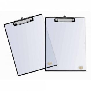 Podloga za pisanje s &scaron;čipalko prozorna PVC LEBEZ 22X33 cm