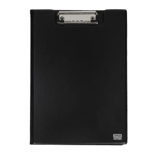 Podloga za pisanje s &scaron;čipalko črna dvojna TIPTOP OFFICE 22X31 cm