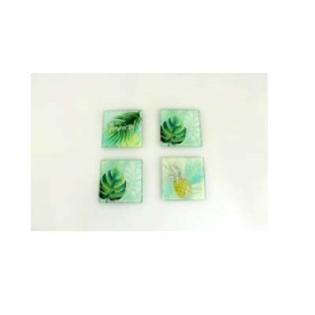 Podstavek za kozarce 9x9 cm TROPICAL set 4/1 547980