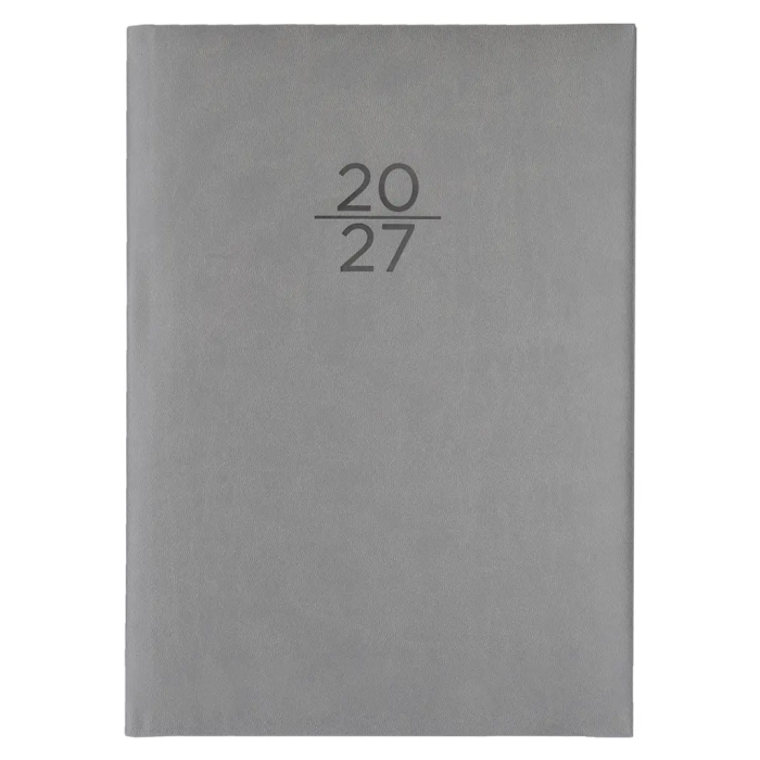 Poslovnik 2027 B5 dnevni z datumi siv 810830