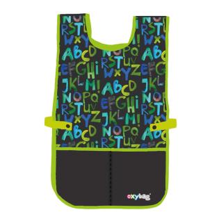 Predpasnik za likovni pouk črke abeceda 35x57 cm OXYBAG 9-47222