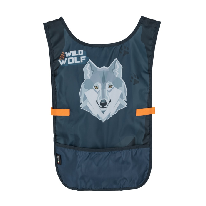 Predpasnik za likovni pouk OXYBAG WOLF VOLK 9-89524