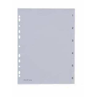 PREGRADNI KARTON A4 PVC 1-6 FAVORIT 07613003