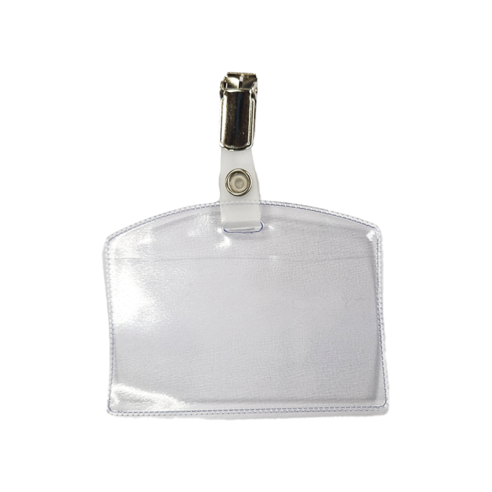 Etui identifikacijska kartica priponka za ime PVC 10x6 cm 