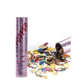 Konfeti top v tulcu metalni krogci CARNIVAL TOYS 04172