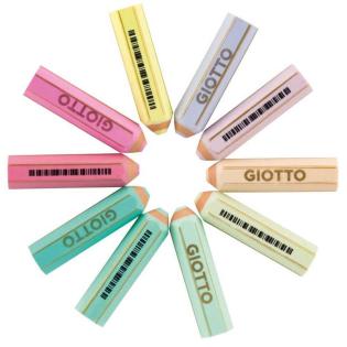 Radirka v obliki barvice GIOTTO HAPPY PASTEL F234000