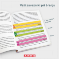 Ravnilo bralno pripomoček z okencem za dislektike ARDA